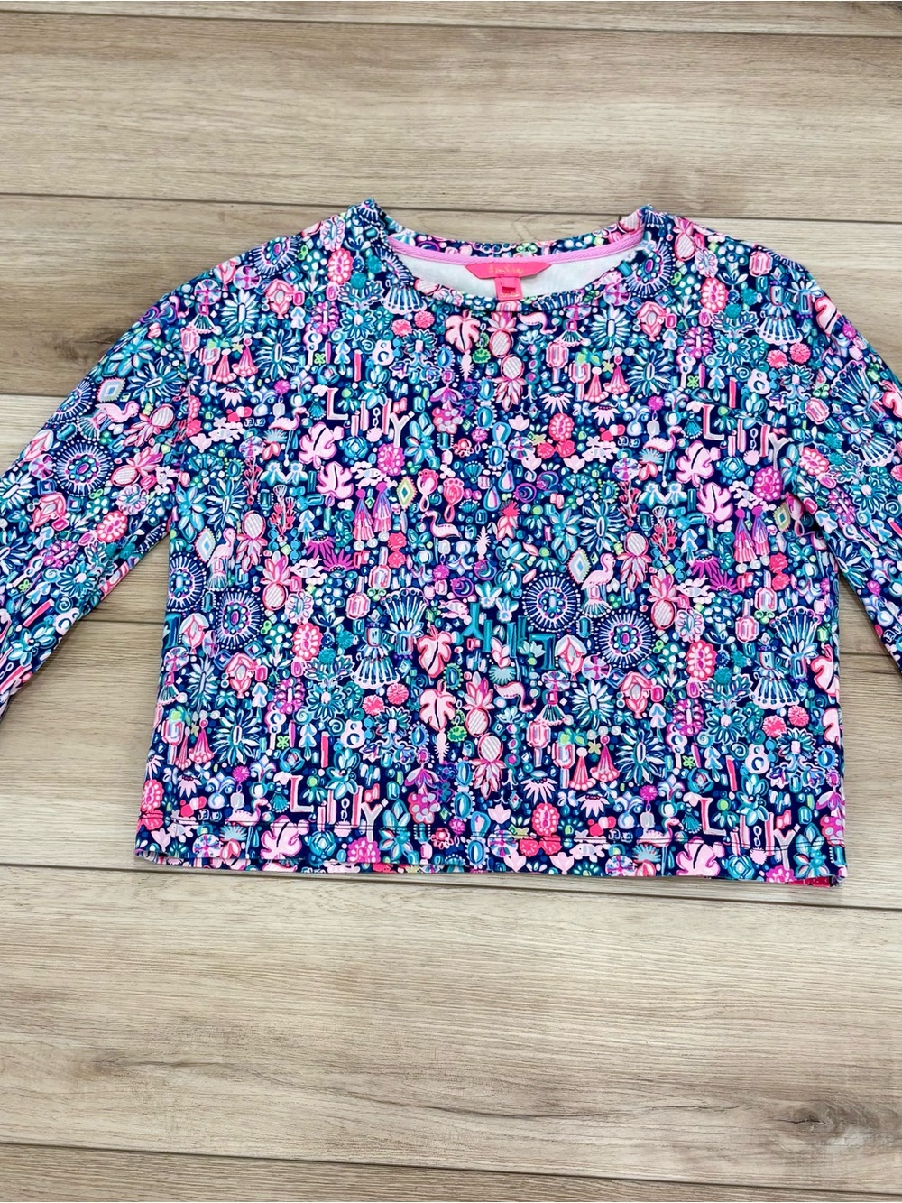 Lily Pulitzer Kamala Sweatshirt in Low Tide Navy Jewel